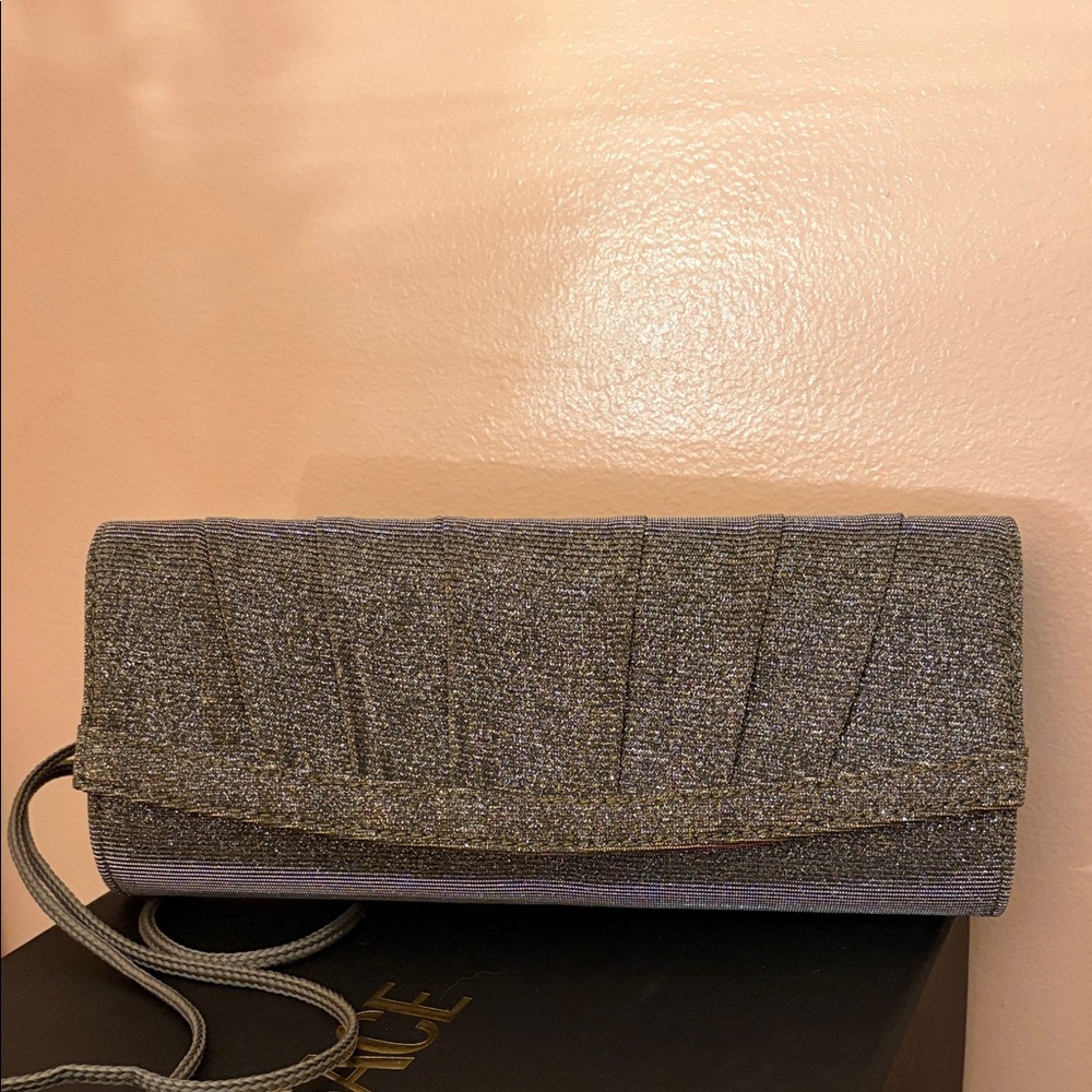 Boutique Elegant Champagne Clutch